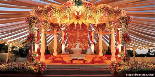 Backdrops: Indian Mandap 1