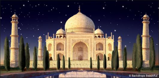 Backdrops: Indian Taj Mahal 1