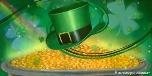 Backdrops: Irish Luck 4 Clovers