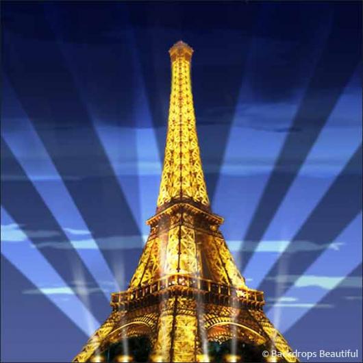 Backdrops: Paris Eiffel Tower 2B
