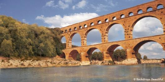 Backdrops: French Aqueduct