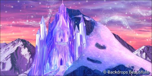 Backdrops: Ice Castle 6 Twilight