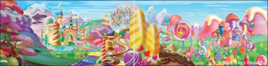 Backdrops: Candyland 5 Panel