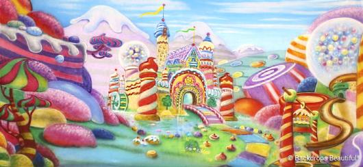 Backdrops: Candyland  1A