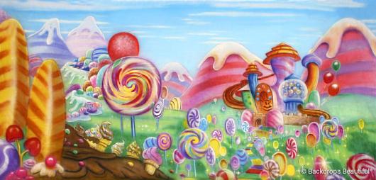 Backdrops: Candyland 2B
