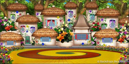 Backdrops: Munchkin Village 1
