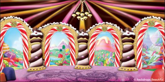 Backdrops: Candy Castle Interior 1B