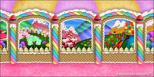 Backdrops: Candy Castle  4 Interior