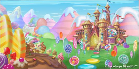 Backdrops: Candyland 10