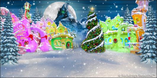 Backdrops: Whoville 4 Tree