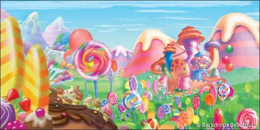 Backdrops: Candyland  2H