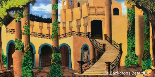 Backdrops: Castle Courtyard 3