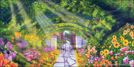 Backdrops: Secret Garden 3B