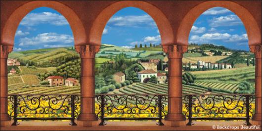 Backdrops: Elegant Garden 6B