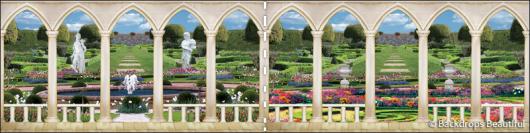 Backdrops: Elegant Garden 7 Panel