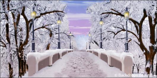 Backdrops: Walk in the Park Winter 3A