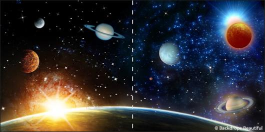 Backdrops: Space 5 Panel