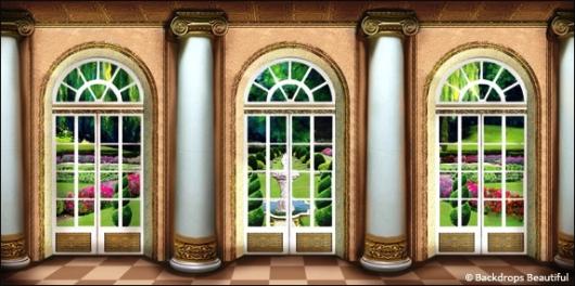 Backdrops: Mansion View  9A