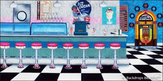 Backdrops: Ice Cream Shop 1