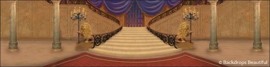 Backdrops: Mansion Interior 7 Purple