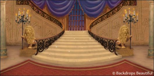 Backdrops: Mansion Interior  5B Purple
