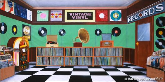 Backdrops: Music Store 1