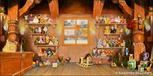 Backdrops Beautiful | Hand Painted Scenic Backdrop Rentals and Sales