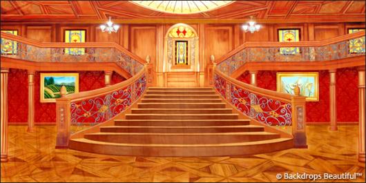 Backdrops: Mansion Interior 8 Wood