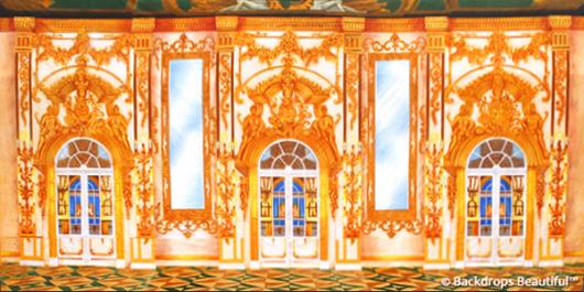 Backdrops: Palace Interior 3B Gold