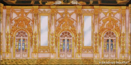 Backdrops: Palace Interior 3C Gold