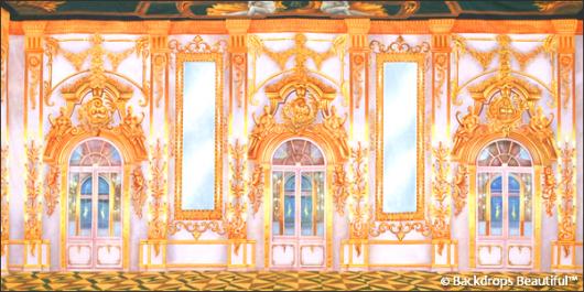 Backdrops: Palace Interior 3C Gold