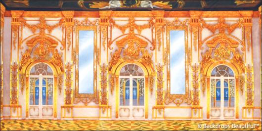 Backdrops: Palace Interior 3D Gold