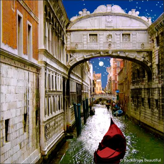 Backdrops: Gondola Bridge 2