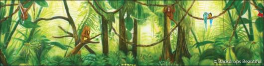 Backdrops: Forest  2E Monkeys