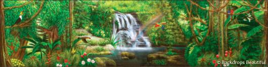 Backdrops: Forest  2F Waterfall