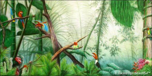 Backdrops: Forest 1A Birds