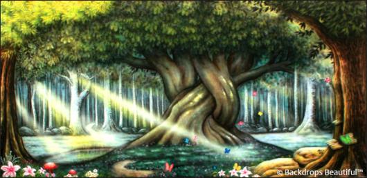 Backdrops: Mystic Forest 2B