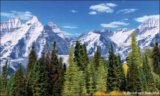 Backdrops: Aspen Mountains 3