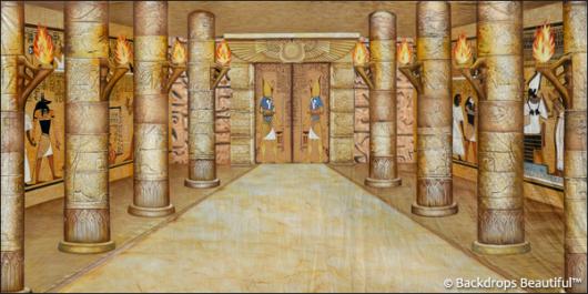 Backdrops: Egyptian Tomb 4 Columns