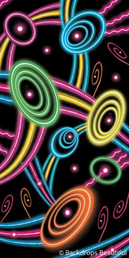 Backdrops: Neon Lights  7B (Alt View)