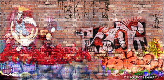 Backdrops: Graffiti  2
