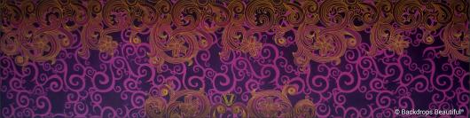 Backdrops: Swirls 3 Gold