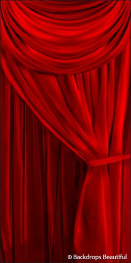 Backdrops: Stage Red 7 Leg 2