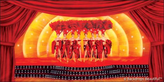 Backdrops: Stage Showgirls 3B