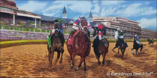 Backdrops: Horse Racing 4
