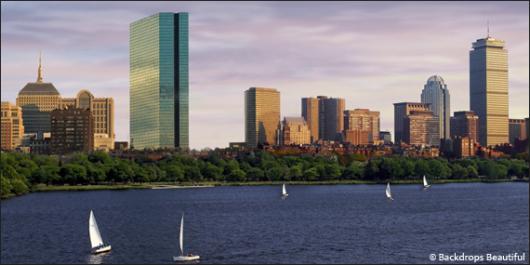 Backdrops: Boston Skyline