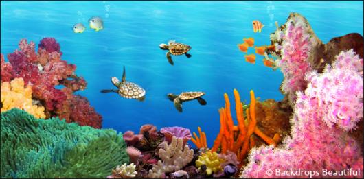 Backdrops: Coral Reef 7