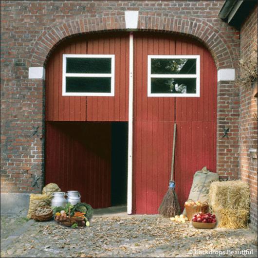 Backdrops: Barn 2 Red Door