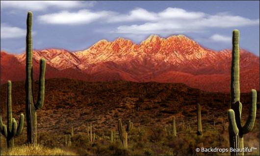 Backdrops: Desert Mountain 1