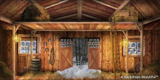 Backdrops: Barn 7 Interior